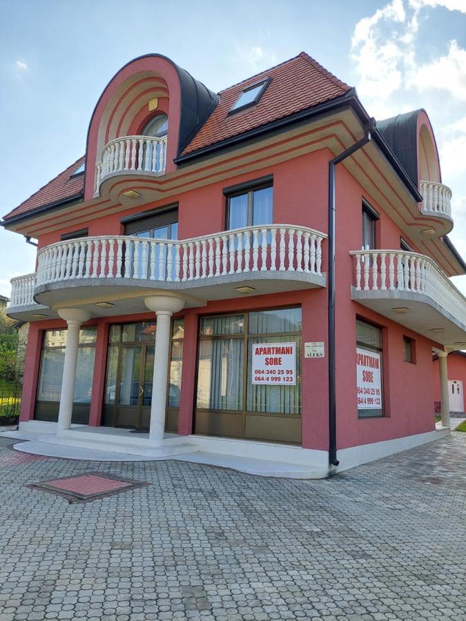 Aleks Sobe Hotel Banja Koviljaca Bagian luar foto